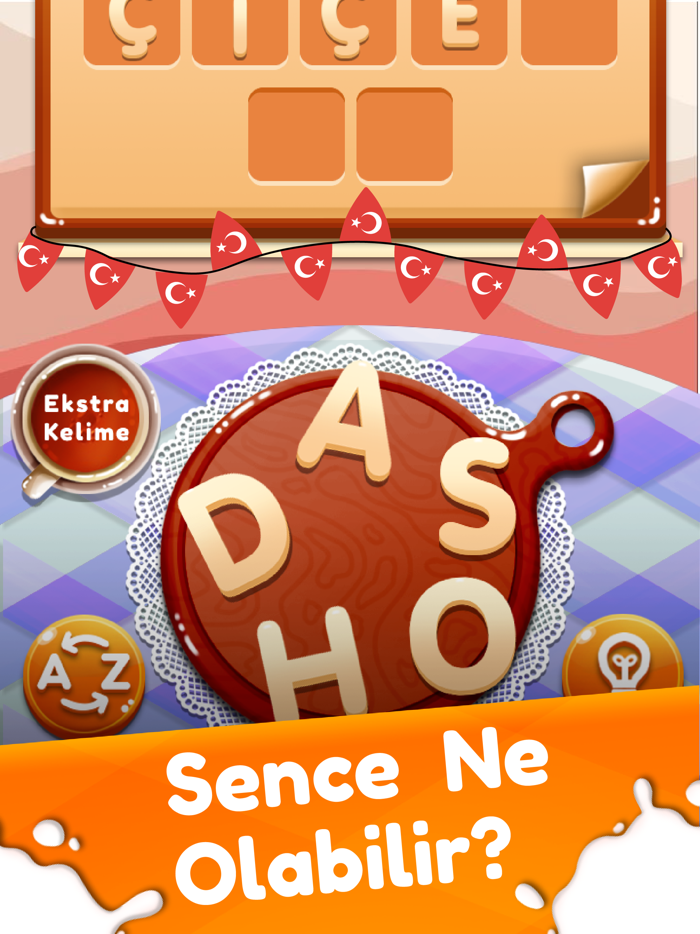 Kelime Tatlısı Oyunu Bulmaca