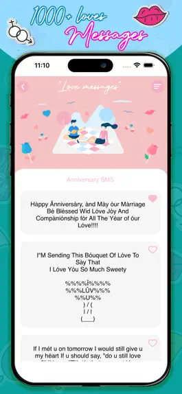Game screenshot Love Messages- Romantic Love apk