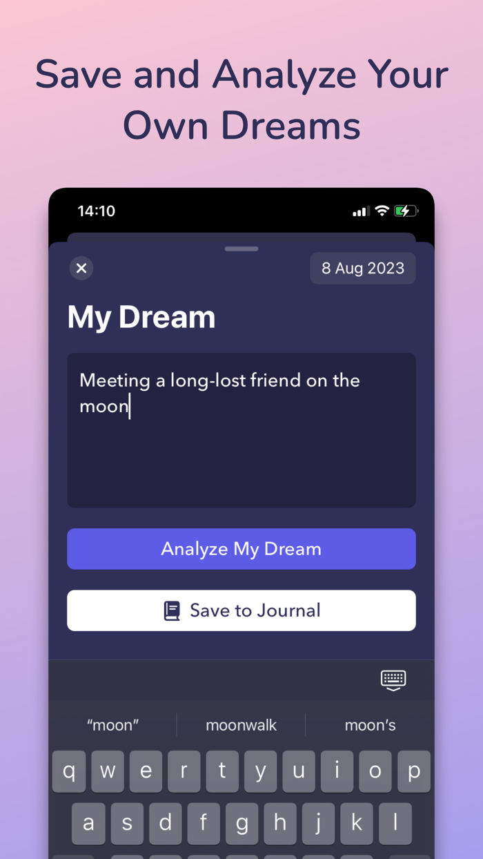 Dream Interpretation  Journal