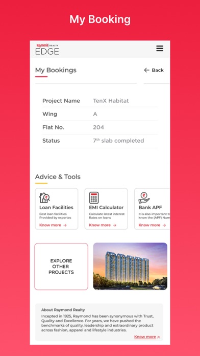 Raymond Realty Edge Screenshot