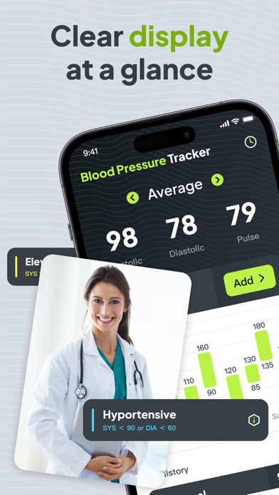 Blood Pressure Tracker - Ease Screenshot