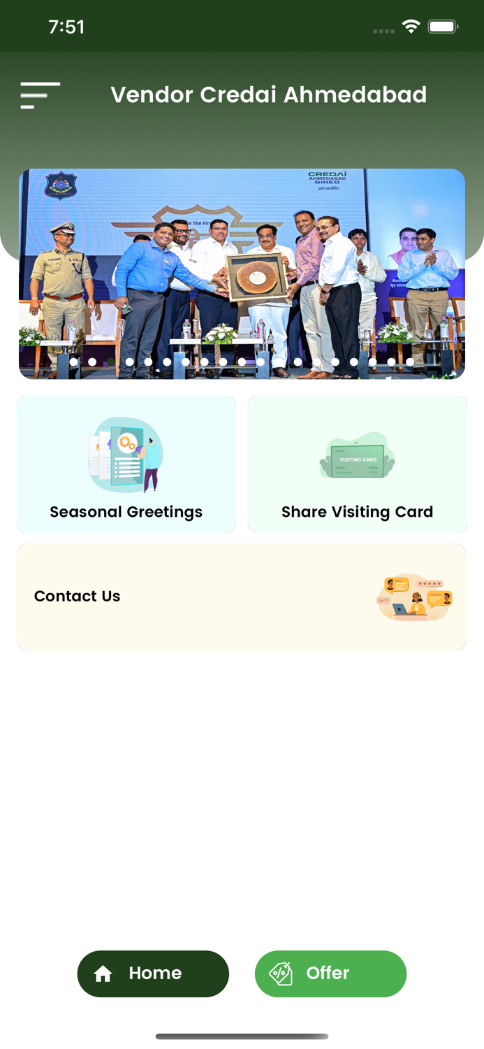 VENDOR CREDAI AHMEDABAD