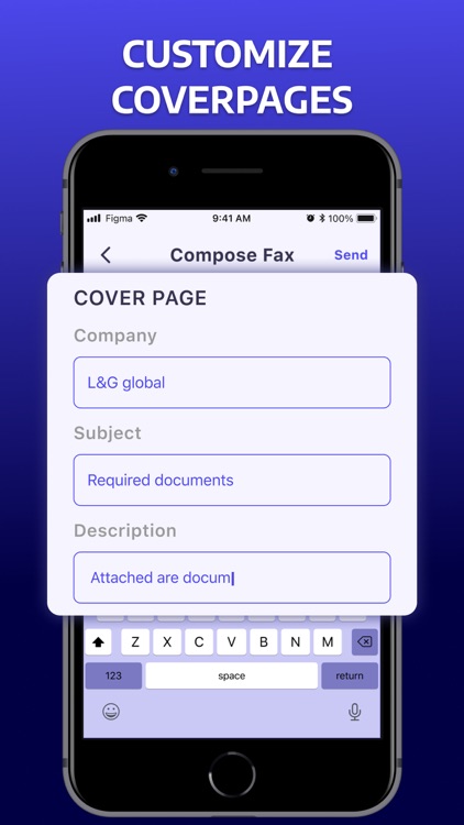 Fax from iPhone: Files Faxing screenshot-4