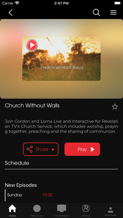 revelation TV Screenshot
