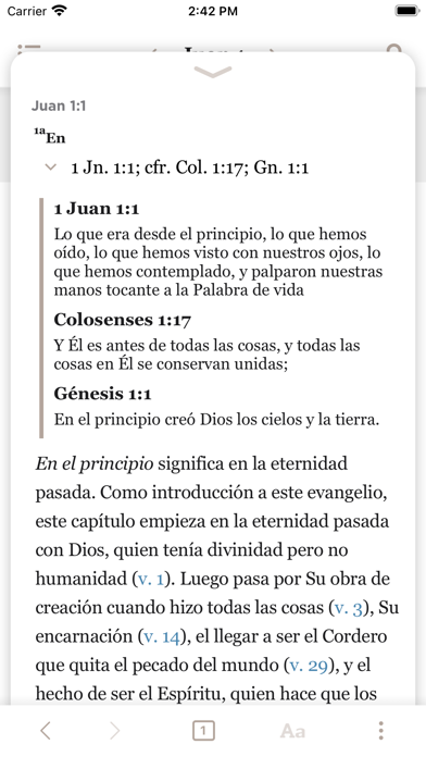 Santa Biblia Versión Recobro Screenshot