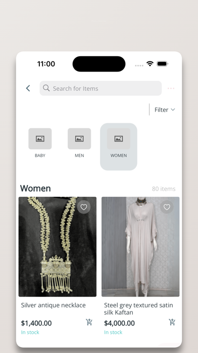 FemPowerMart eCommerce app Screenshot