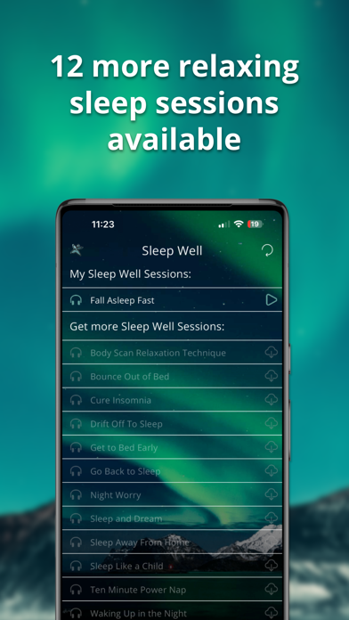 Sleep Well Hypnosis Downloads Screenshot