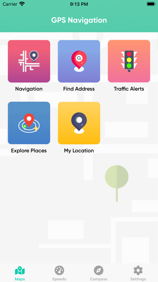GPS Navigation & Car Road Maps - 1.2.1 - (iOS)