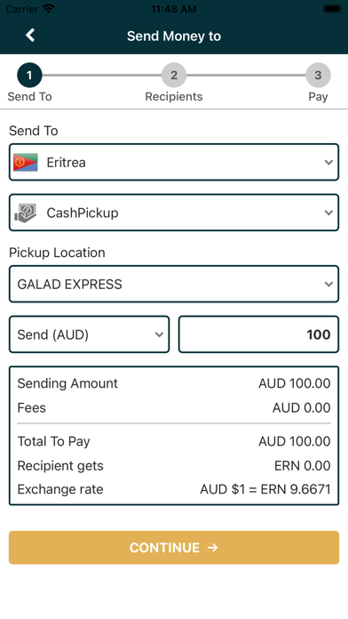 Galad Express Screenshot