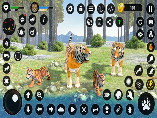 Wild Tiger Sim: Animal Games