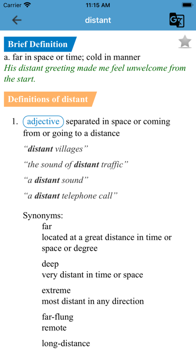 4000 SAT Vocabulary Screenshot