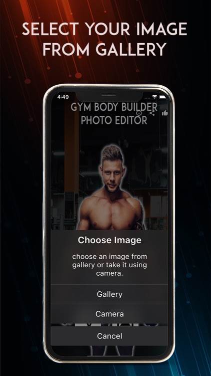 Gym Body Builder Photo Editor