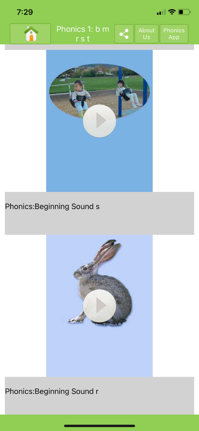 Phonics Audiocards