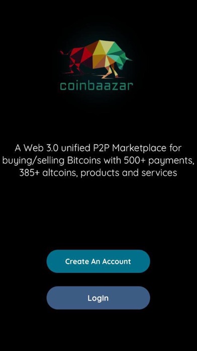 Coinbaazar - Buy/Sell Bitcoins Screenshot