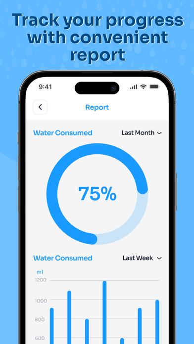 HydraHabit -Water Reminder app Screenshot