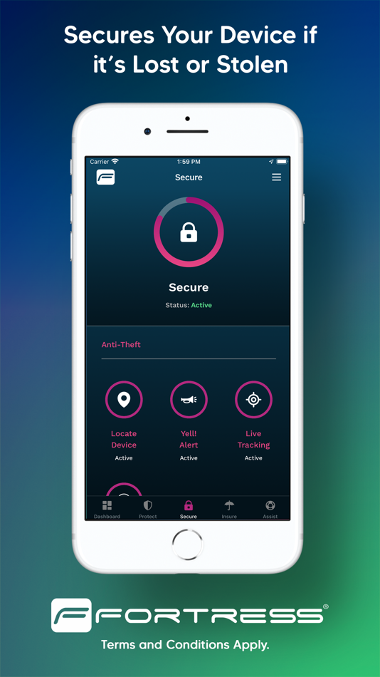 #6. Fortress Insurance & Security (iOS) 由: Fortress Global Inc
