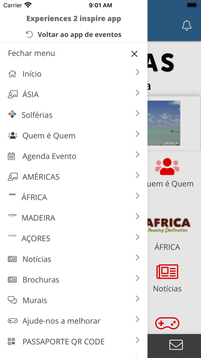 Experiences 2 inspire EventApp Screenshot