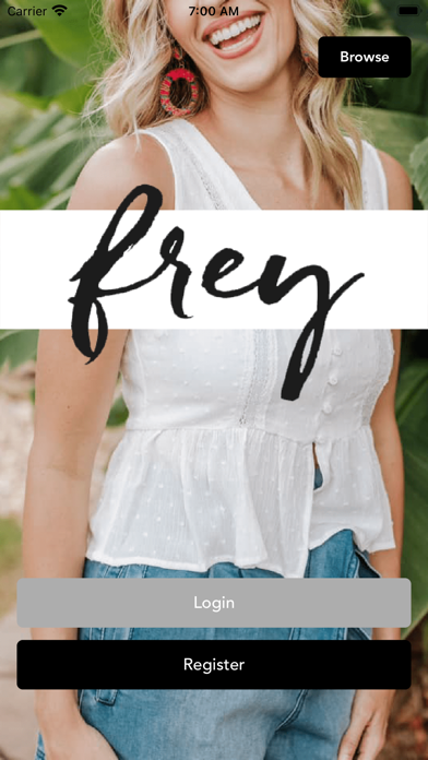 frey boutique Screenshot