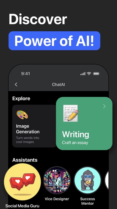 ChatAl - AI Chat Bot Assistant Screenshot