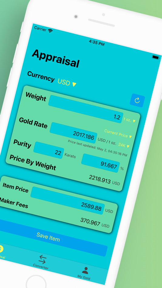 #2. Sona: A Gold App (iOS) 由: Yush Raj Kapoor