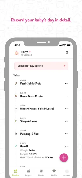 Game screenshot Pediatric Health Diary apk