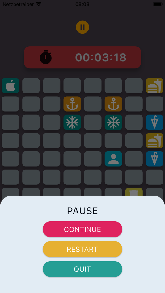 #4. Symbols Memory Game (iOS) By: Andreas Geitmann
