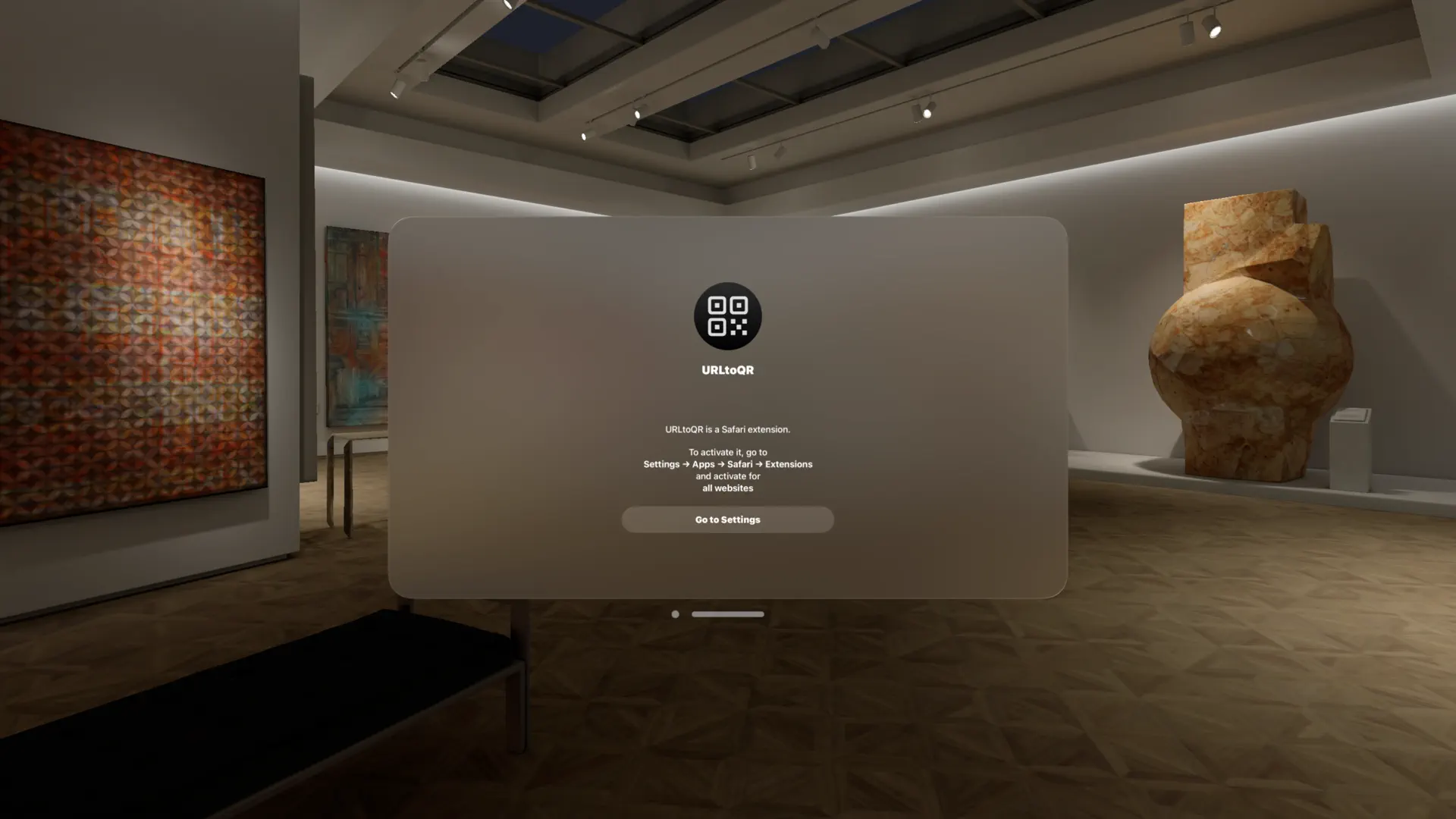 URLtoQR extension screenshot 2