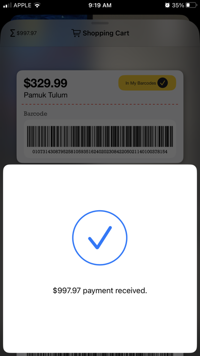 Cashier AR Screenshot