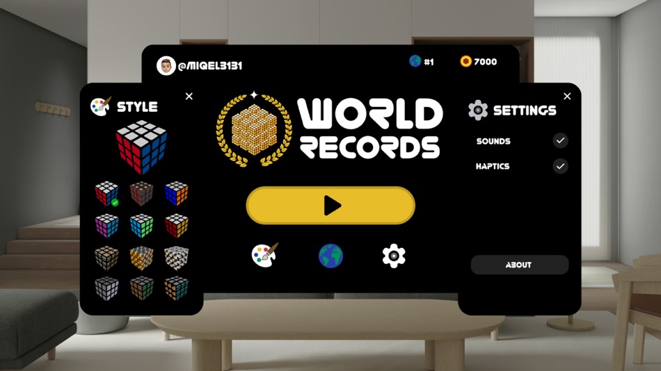 #1. Rubik's Cube: World Records (iOS) 由: Orion Hermetic Interventions, S.A.S. de C.V.