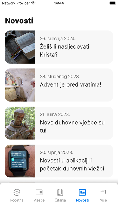 e-Duhovne vježbe Screenshot