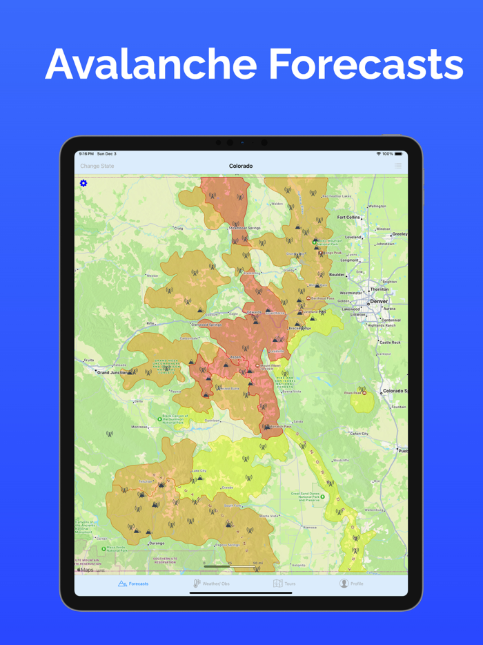 Backcountry Ski - Beta App
