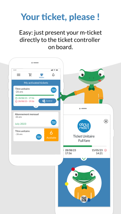 Atoumod m-ticket Screenshot