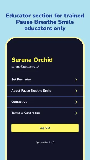 Pause Breathe Smile screenshot 4