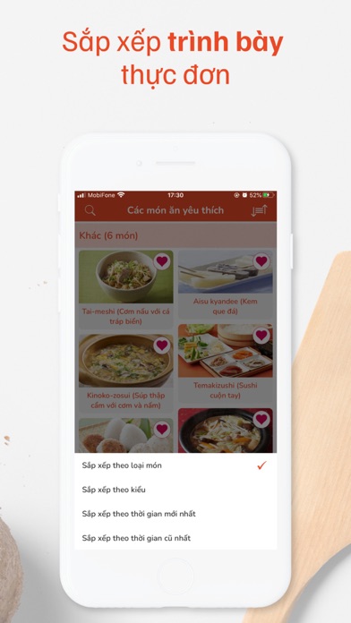 Món ngon Nhật Bản Screenshot