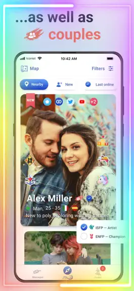 Game screenshot Iconist - Polyamorous Dating hack