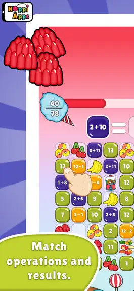 Game screenshot MatHop +/- math game operation mod apk