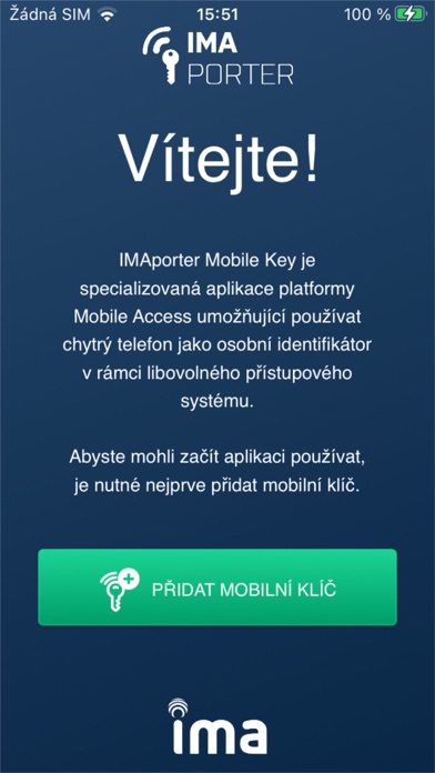 IMAporter MobileAccess Key Screenshot