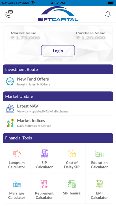 SIFT CAPITAL Screenshot