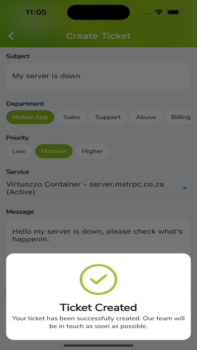 HOSTAFRICA Screenshot