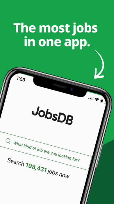 JobsDB job search in Singapore Screenshot