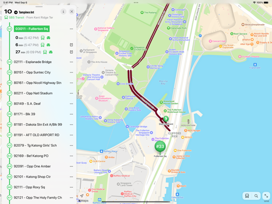 SG Bus Times + MRT Mapのおすすめ画像2