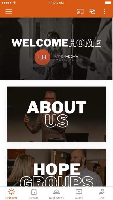 Living Hope Church KC Screenshot