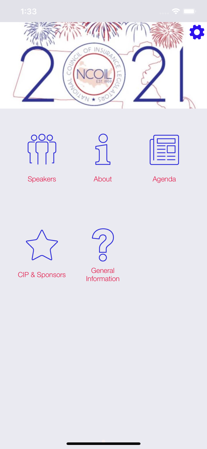 NCOIL Event Portal App