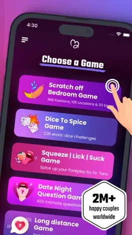 Game screenshot Scratch Adventure Couple Games apk