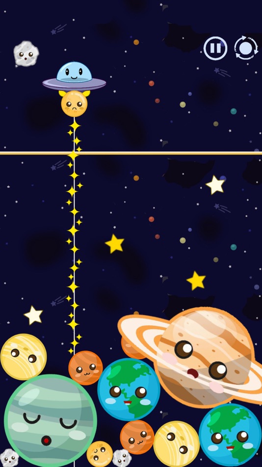 #2. Planet Merge Game (iOS) Podle: Kei Shoji