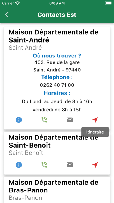 Département de La Réunion 974 Screenshot