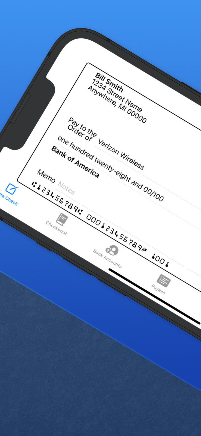 Check Writer Print Checks