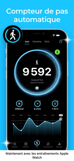 StepsApp Podomètre dans l'App Store
