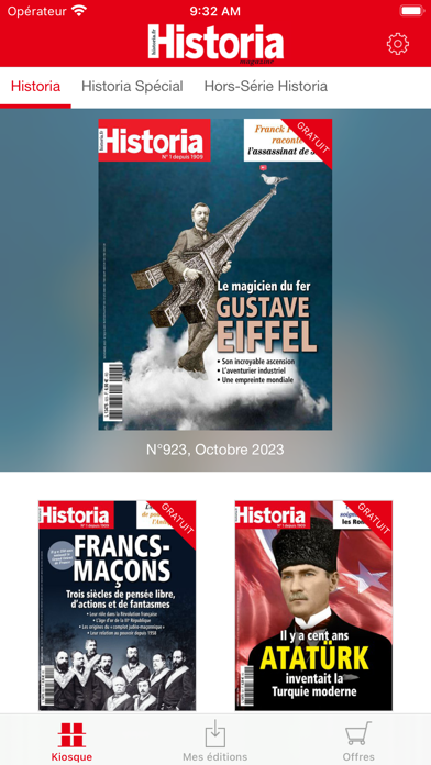 Historia Magazine Screenshot