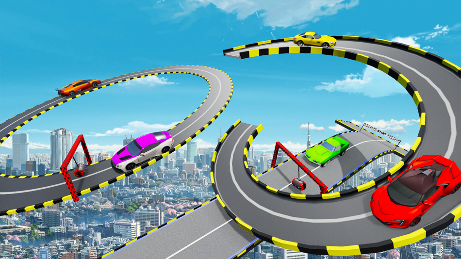 #2. Mega Ramp Car Jumping Game 3D (iOS) 由: Bilal Ahmad